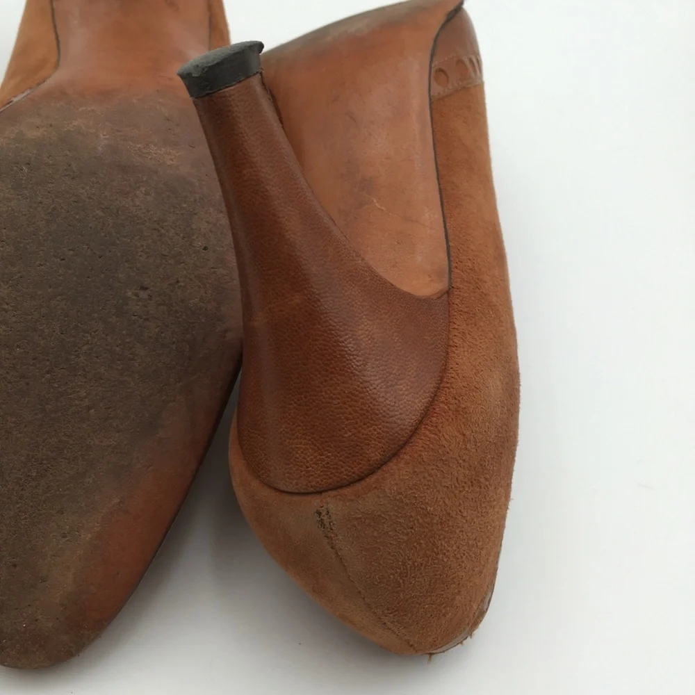 Vintage Stanley Philipson Leather Suede‎ Heels